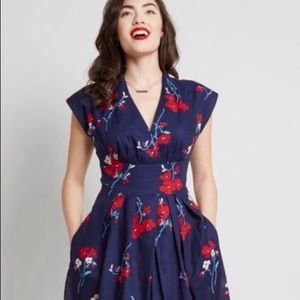 🆕Emily fin/ModCloth saunter sweetly a line dress